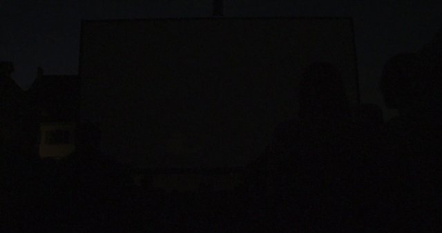 Watching a movie