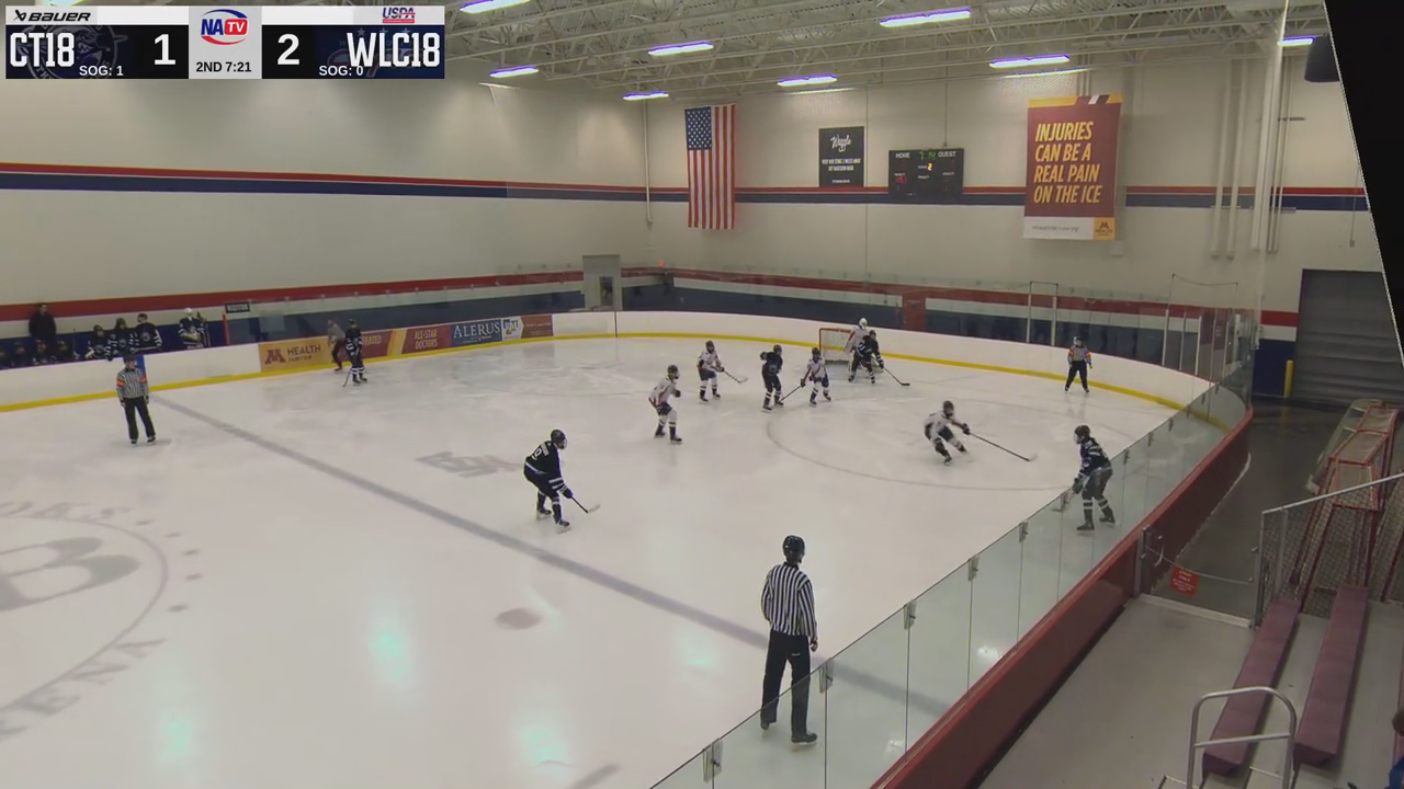 Luke Branson's Power Play Assist | Colorado Thunderbirds 18U AAA