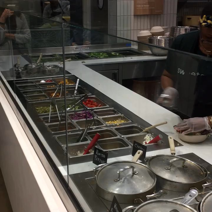 sweetgreen - Healthy Salads, Wraps, and Bowls - Layout of the food selection - Salad Near Me - Chicago, Illinois