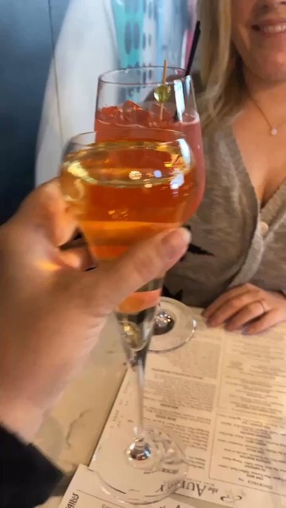 The Audrey - Amour de Bulle Passionfruit Spritz - Wine Bars Near Me - Peoria, Arizona