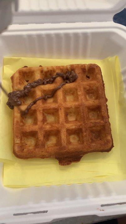Moke's Coffee & Kitchen - Nutella Mochi Waffle! - Coffee & Tea Near Me - Eugene, Oregon