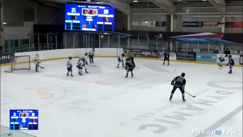 Zayn Strachan's goal comes from a beautiful strategic faceoff