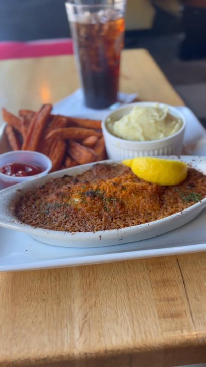 Second Brook Bar And Grill - The best haddock with bread crumbs - Burgers Near Me - Hooksett, New Hampshire
