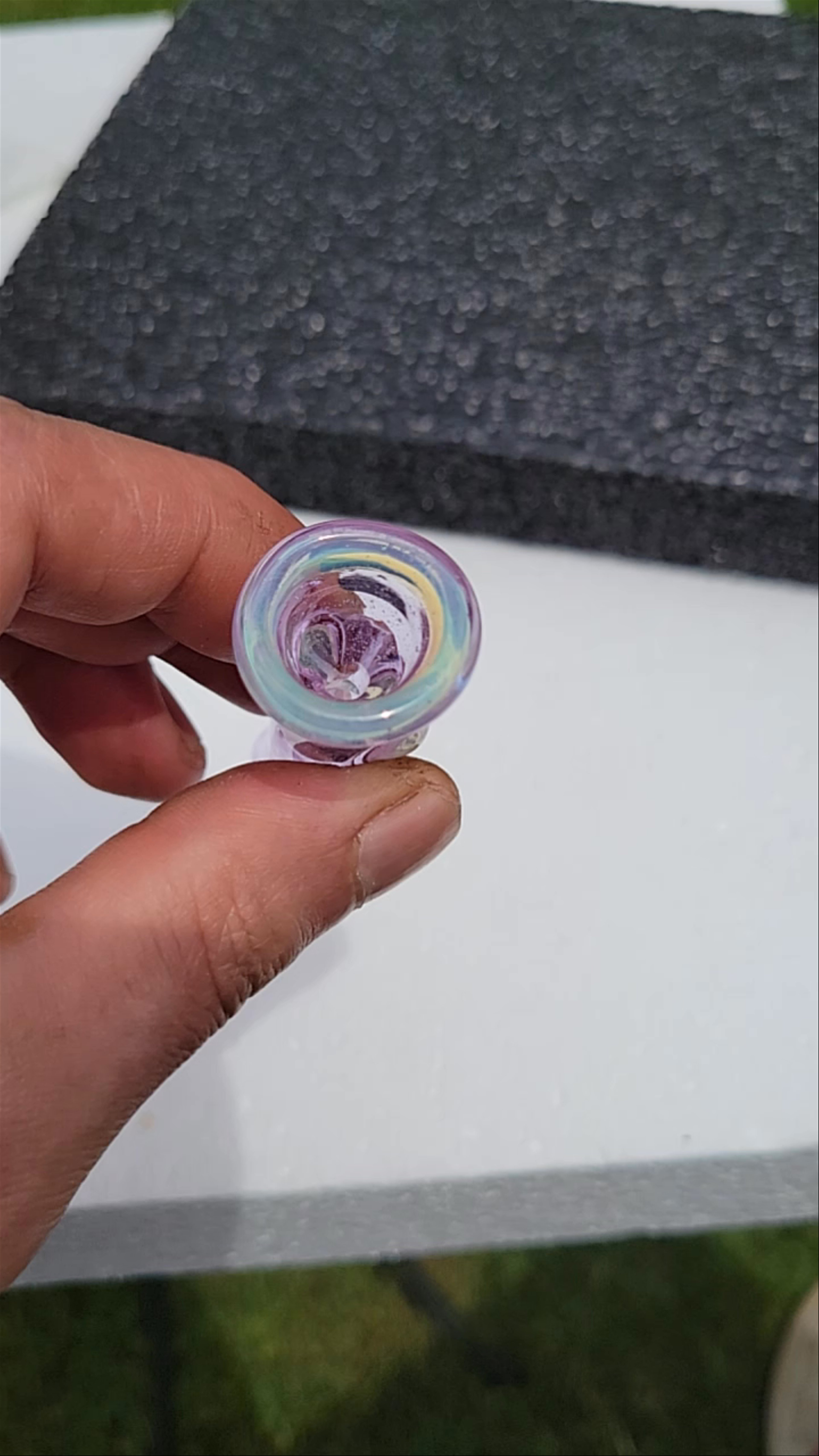 Preview pic of Lavender and titan chillum