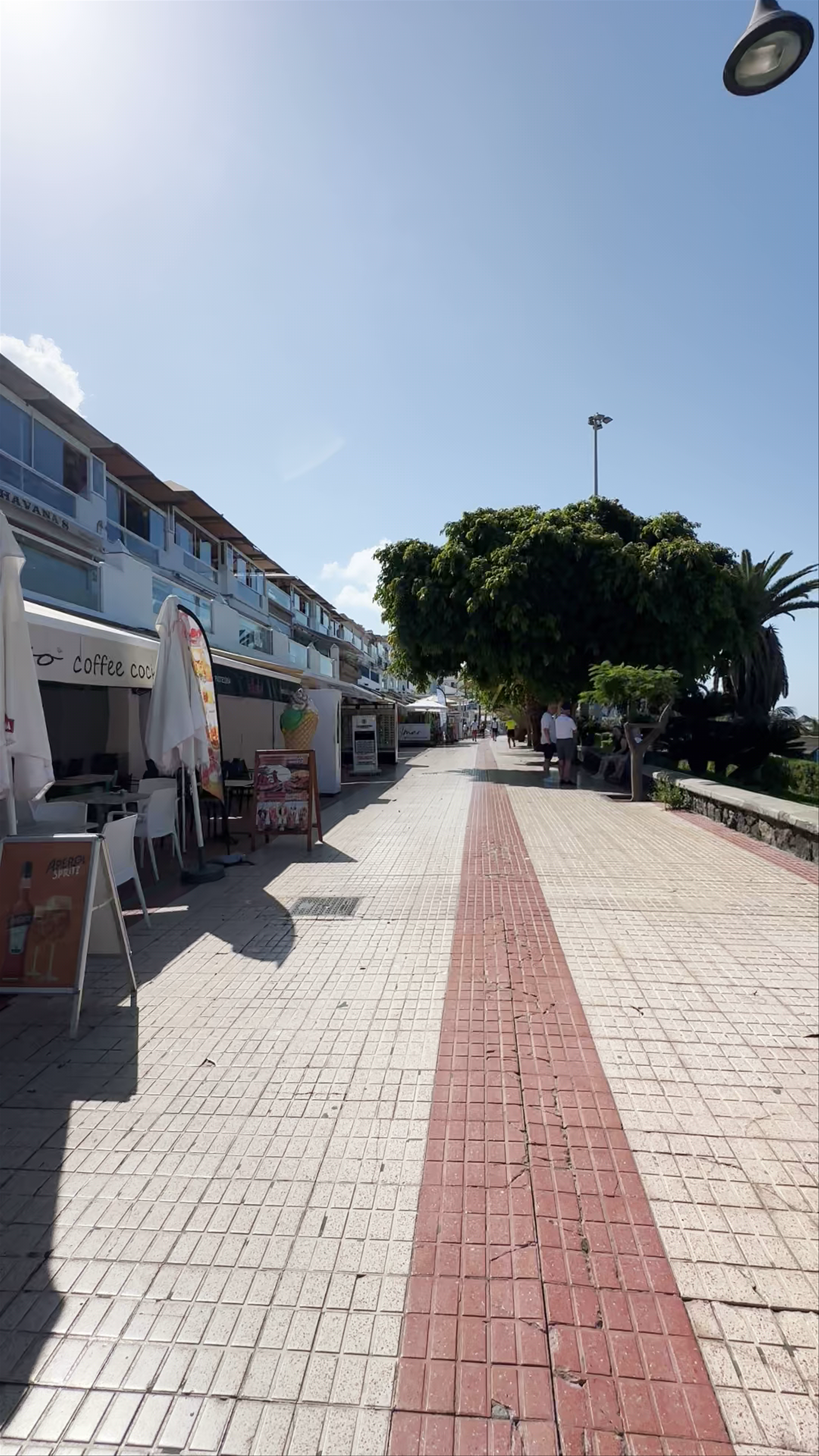 Sunny Stroll and Rainbow Stairs at Los Cristianos, Tenerife