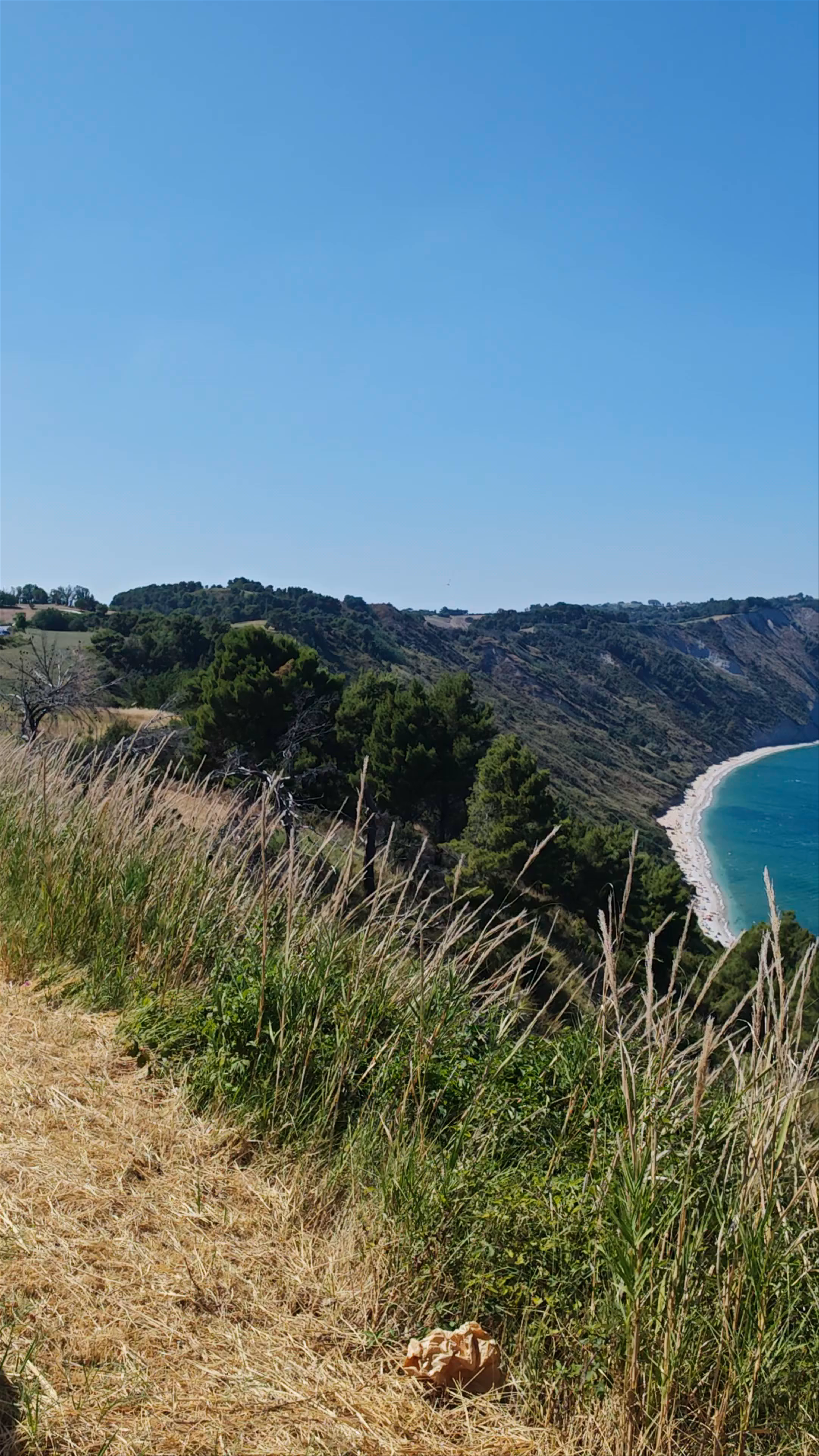 Breathtaking Coastal Views from Punto Panoramico, Ancona