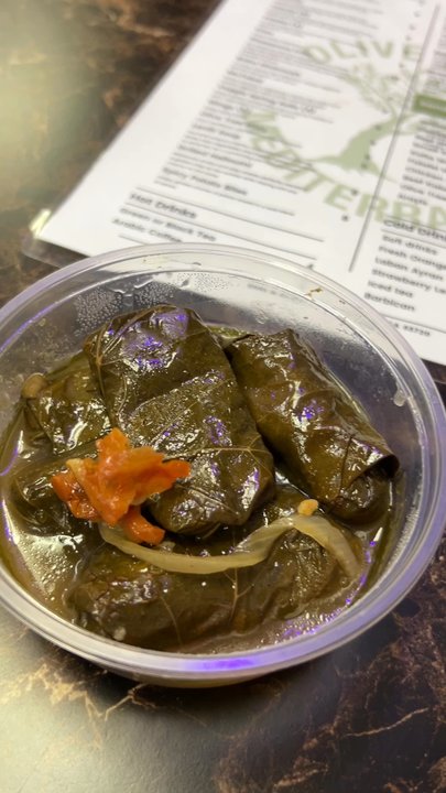 Olive Tree Mediterranean - Served within 5 mins. No utensils no napkins. The Yalanji was a 3 - Mediterranean Near Me - Fresno, California