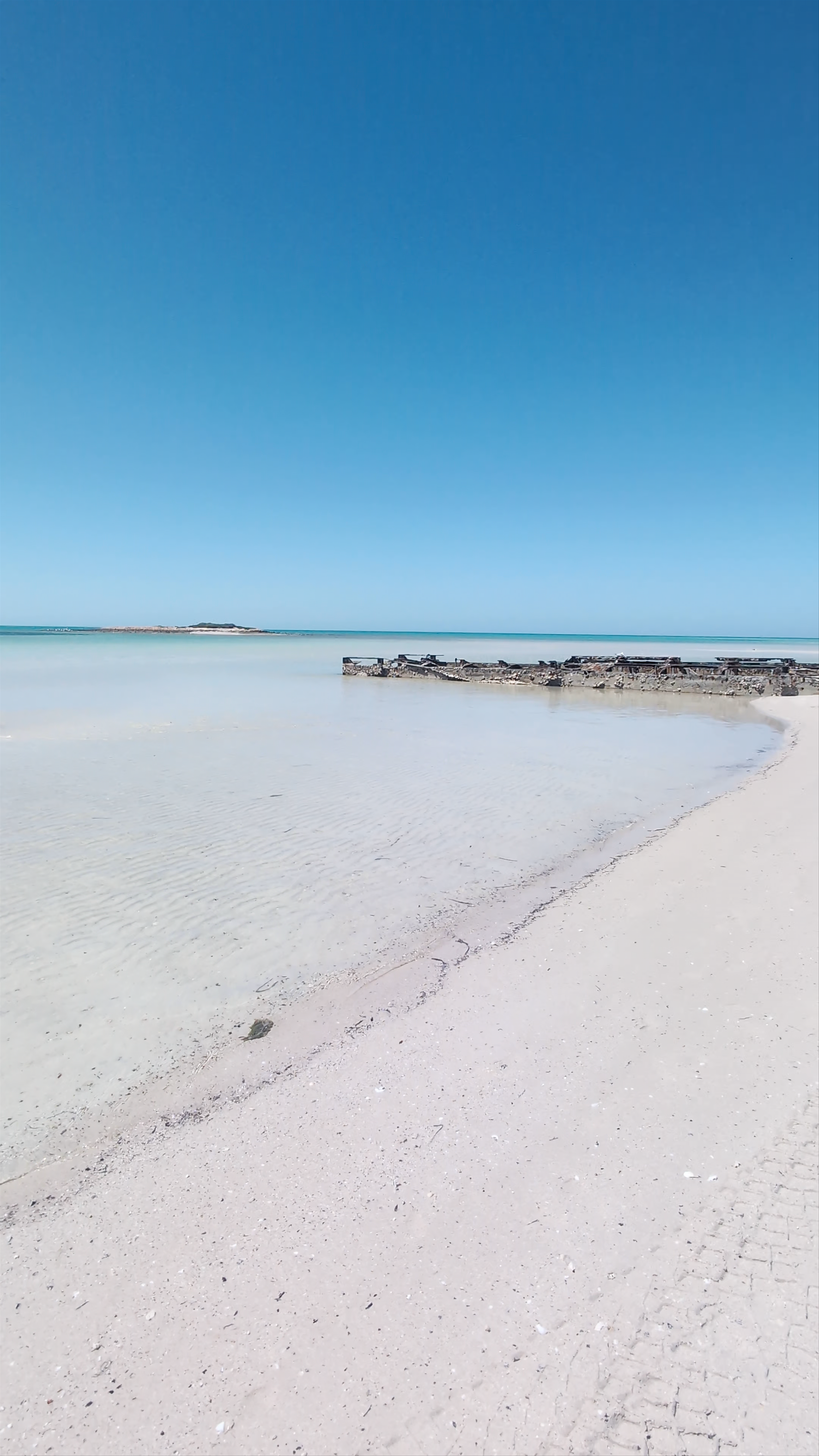 Serene Beach Walk at Dirk Hartog Island Eco Lodge