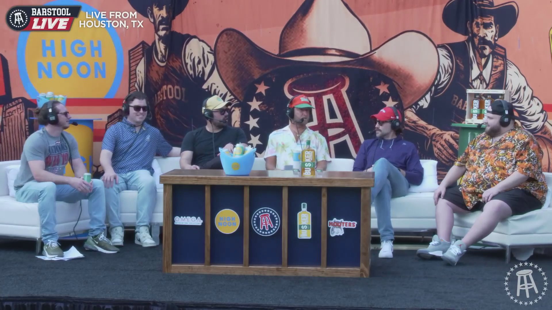 Barstool Live El Pres, Big Cat and More LIVE from Houston Barstool Sports