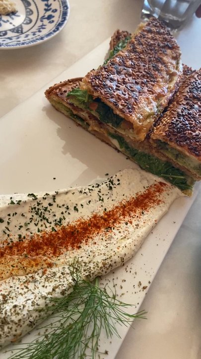Mazal - Jerusalem bagel toast - Wine Bars Near Me - Los Angeles, California
