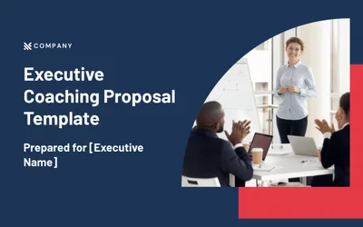 Preview of Executive Coaching Proposal Template
