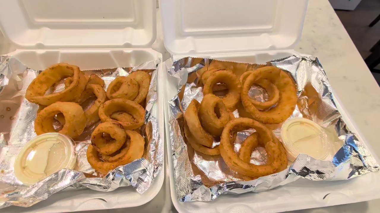 Lower 48 - A short video of Onion Rings - Bars Near Me - Austin, Texas