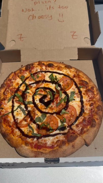 Zalat Pizza - An amazing  pizza with a great corny joke and the SiRANCHa goes very well with pizza. - Pizza Near Me - Irving, Texas