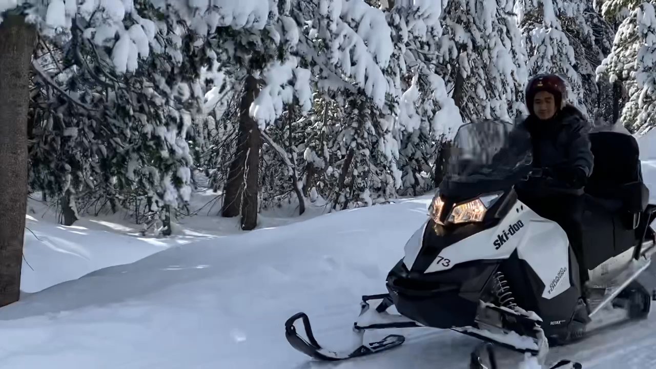 Bear Valley Snowmobile - My Son SNOWMOBILING - Ski & Snowboard Shops Near Me - Bear Valley, California