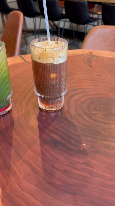 Holy Coffee - Iced strawberry match lemonade was super delicious and refreshing. Also the espresso tonic was crisp and smooth! - Coffee & Tea Near Me - North Highlands, California