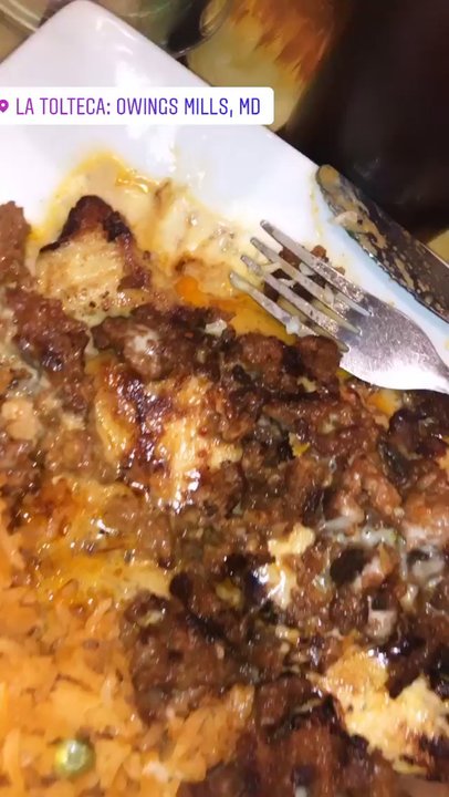 La Tolteca - Chori Pollo : grilled marinated chicken topped with chorizo and queso served with rice, beans, and tortilla. - Mexican Near Me - Owings Mills, Maryland
