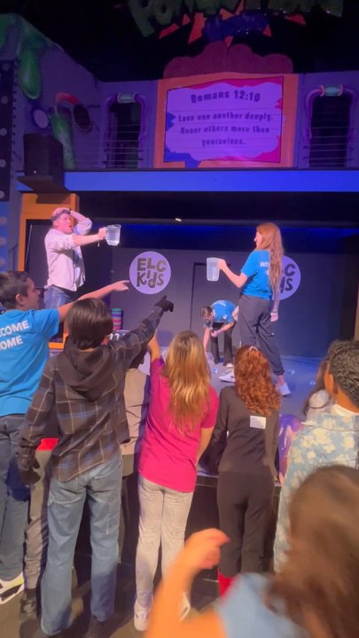 Elevate Life Church Frisco - kids having fun during a game on Sunday in the kids ministry - Churches Near Me - Frisco, Texas