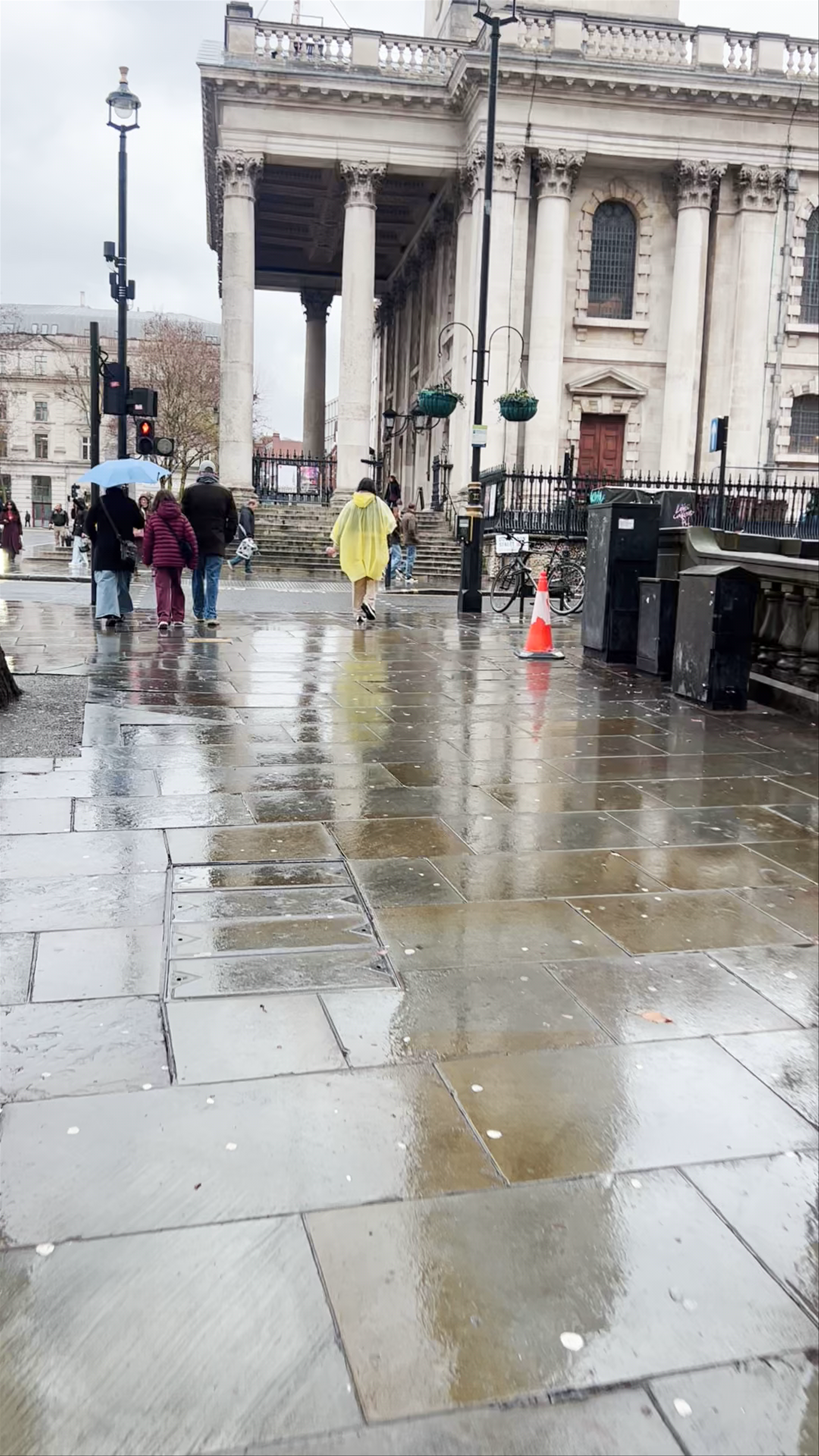 St Martin-in-the-Fields Church: A Rainy Day in London’s Historic Heart