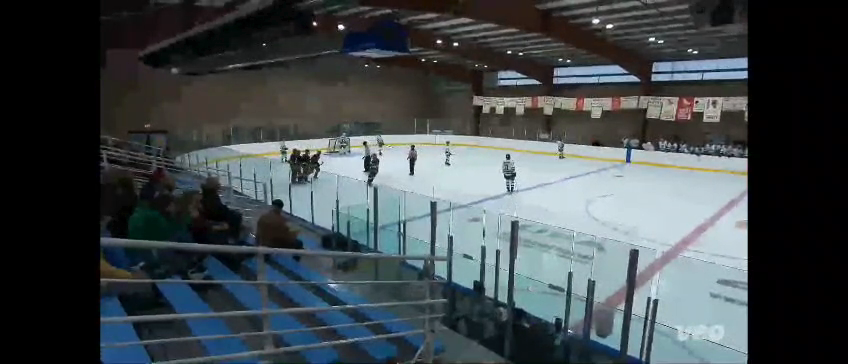 Sebastian Puzyrnikov's Impressive Blue Line Goal | Bow Valley Yeti U18