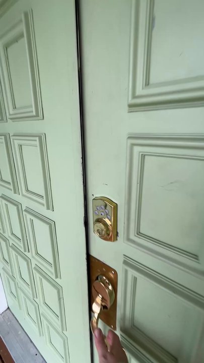 Grandpa's Pool House - Main door, pool room and living room - Guest Houses Near Me - Stanchfield, Minnesota