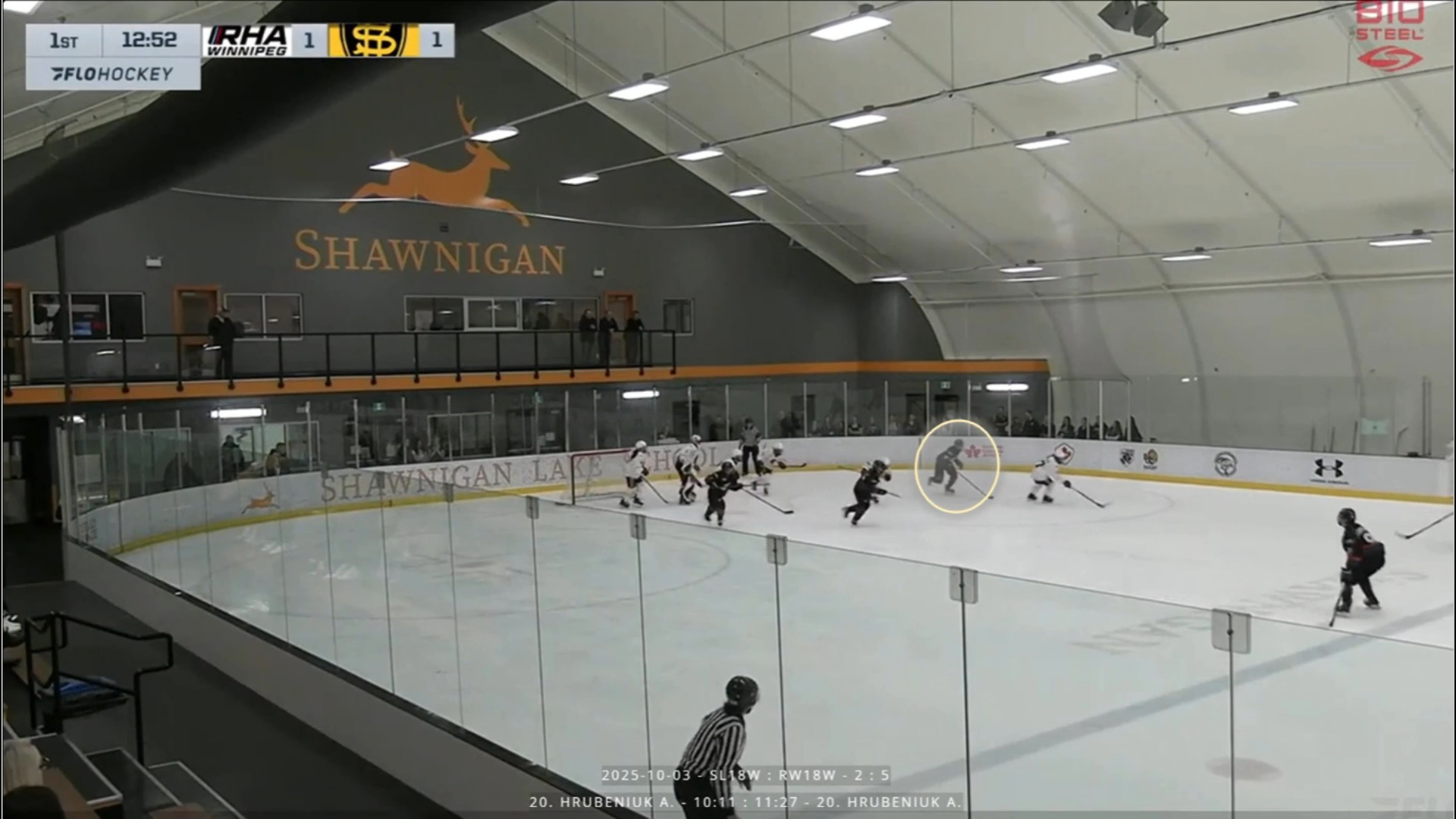 Ava Hrubeniuk's Impressive Back Check | RINK HA Winnipeg U18 Prep