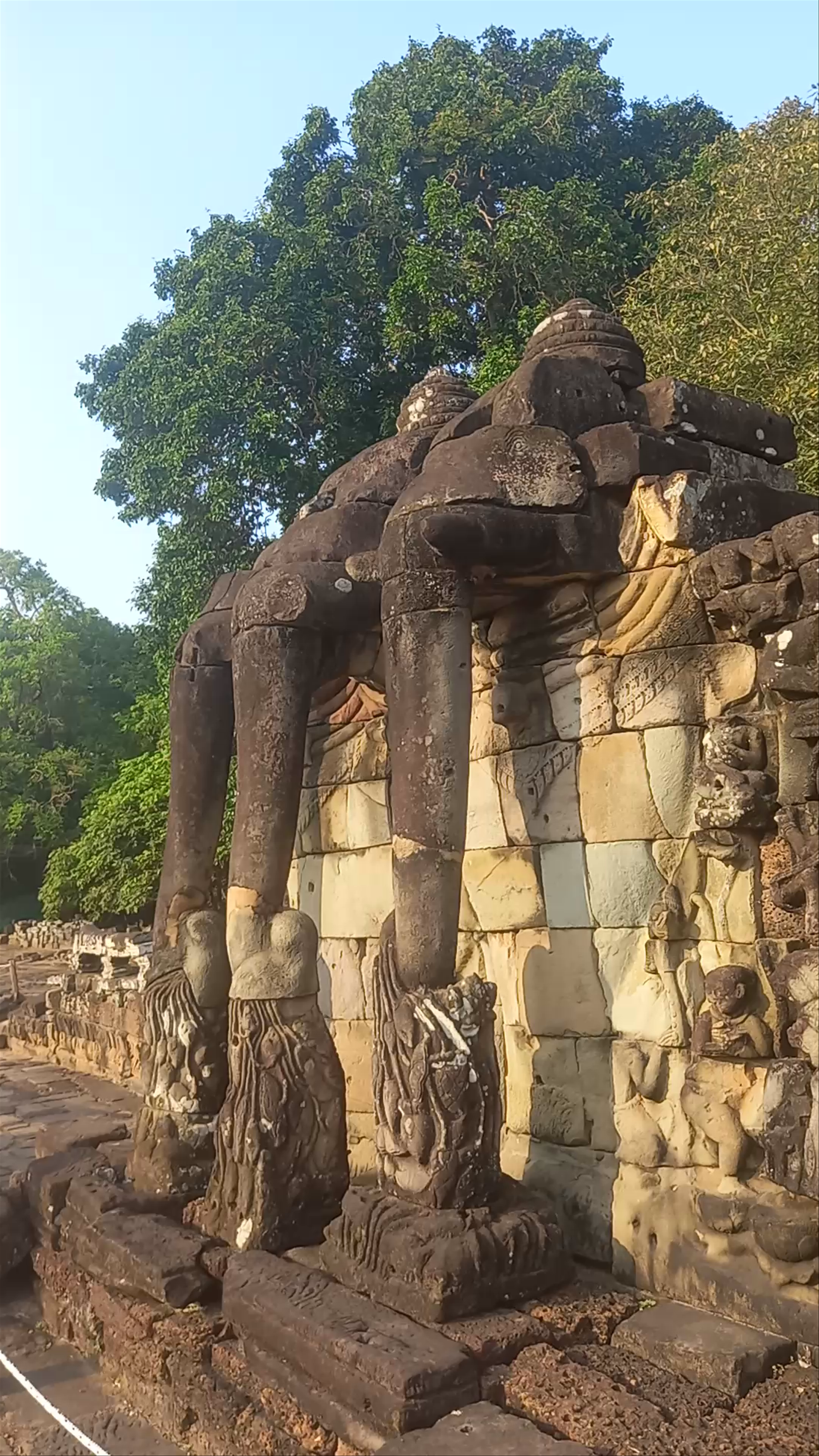 Terrasse des éléphants