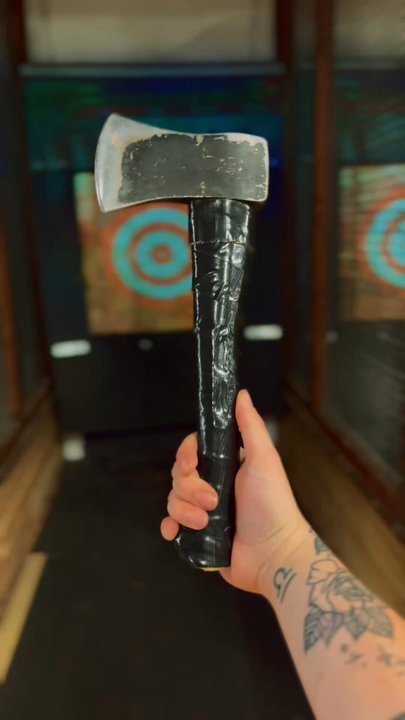 The Axe Lair - The Bucket of Everything - Axe Throwing, Knife Throwing, Shovel throwing - Axe Throwing Near Me - Upland, California