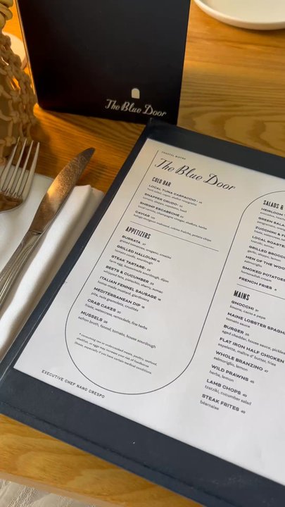 The Blue Door - Mediterranean Near Me - West Palm Beach, Florida