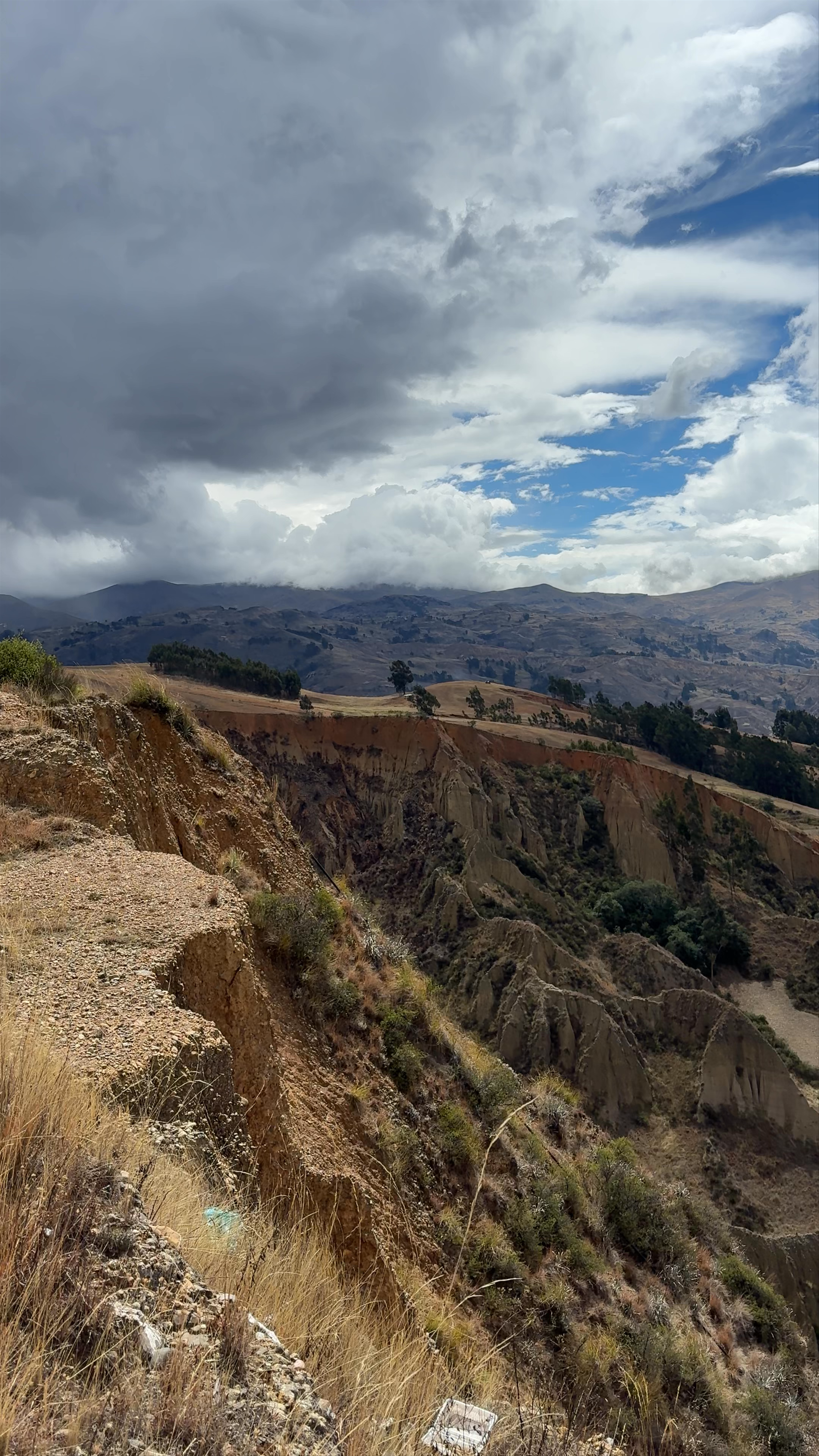 Point de camping o trek