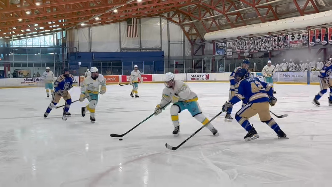 Chad Niederman's Backhanded Assist: Playoff Game-Changer!