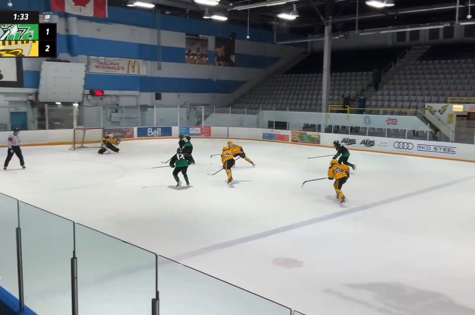 Riley Green's Stunning Breakaway Save | Halifax Wolverines U15 Highlights