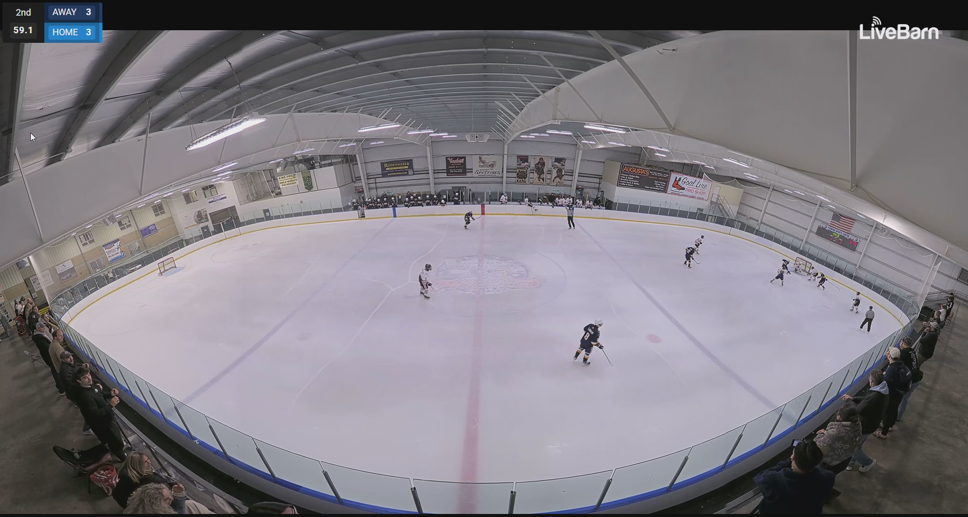 Game winning assist versus Long Island