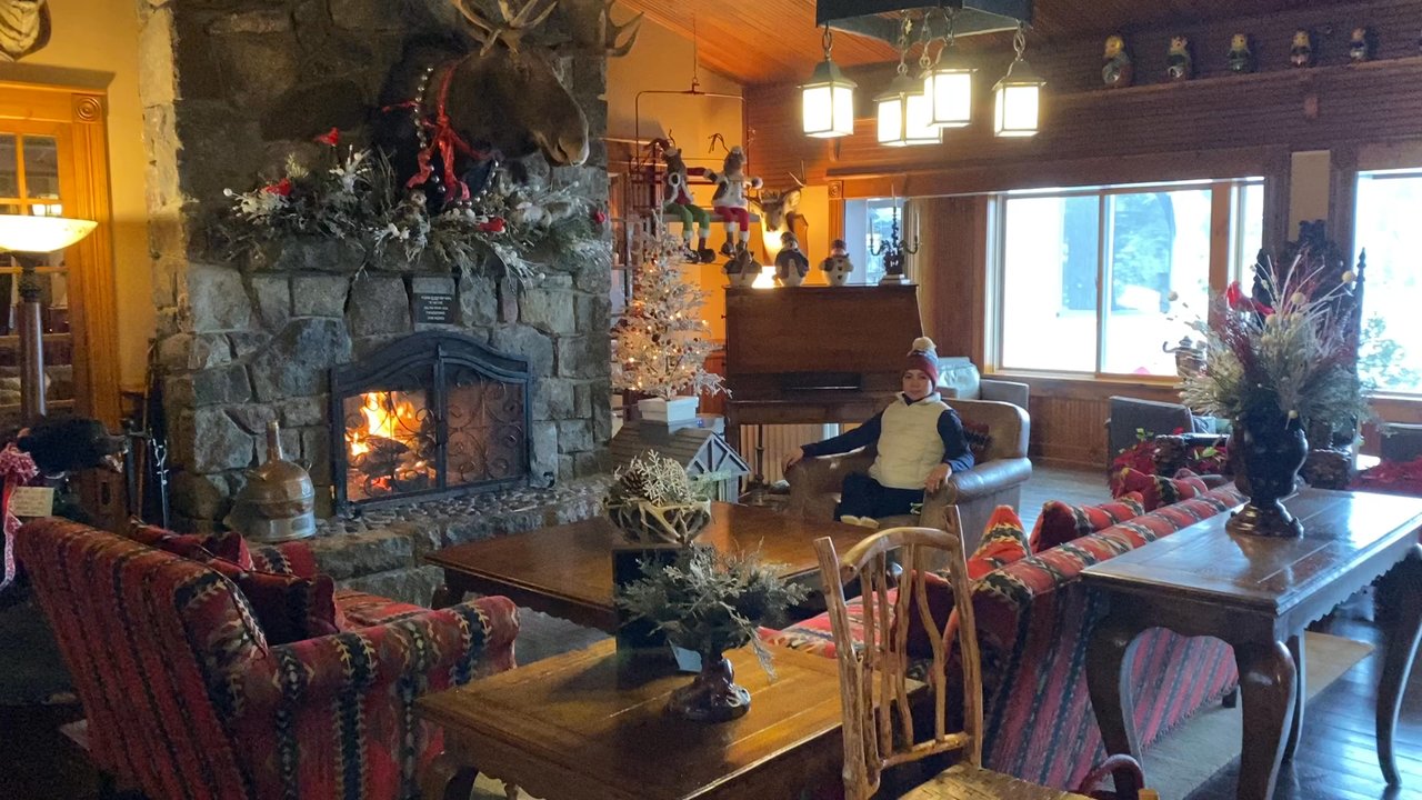 The View - Fire place room February 1st to 5th 2024 Madona Schmidt - Breakfast & Brunch Near Me - Lake Placid, New York