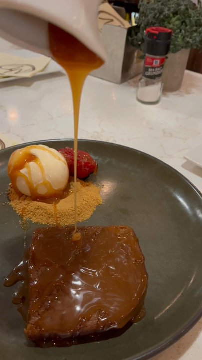 Next Door Beach Bistro - Sticky toffee dessert!!! A must sooooo good! - Seafood Near Me - Flagler Beach, Florida