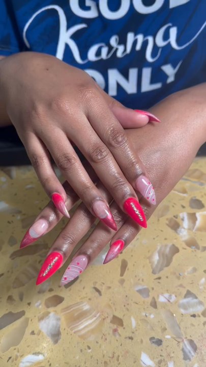 Laurel Nail Spa - I absolutely LOVE Laurel Nail Spa. Jacob did this amazing set! Great place! Great service. - Nail Salons Near Me - Laurel, Maryland