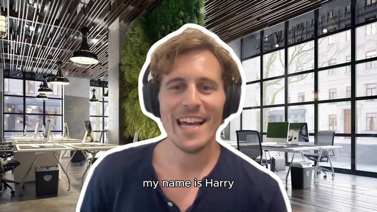 Video testimonial from Harrison C.