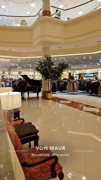 Von Maur - The piano music can be heard throughout the entire store. - Accessories Near Me - Brookfield, Wisconsin
