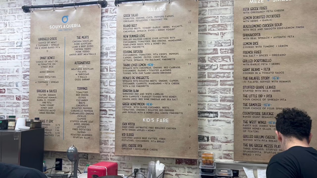 Souvlaqueria - This place was a total vibe!! - Greek Near Me - Union, New Jersey