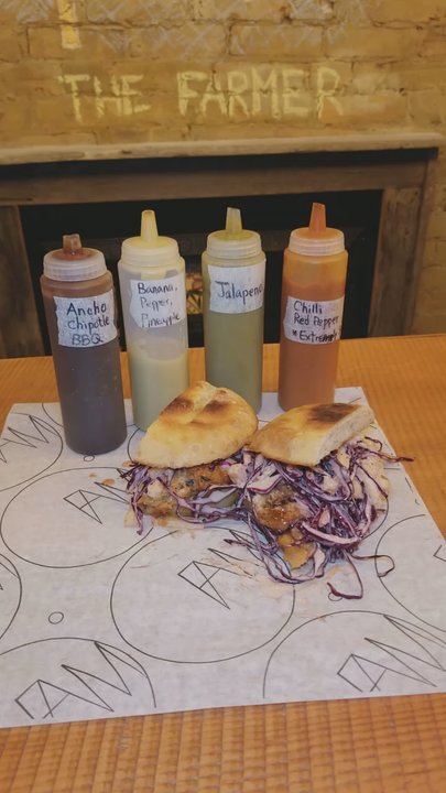 FAMO Sandwiches - 122 (pulled pork wit pineapple slaw), $12.95 - Sandwiches Near Me - Toronto, Ontario