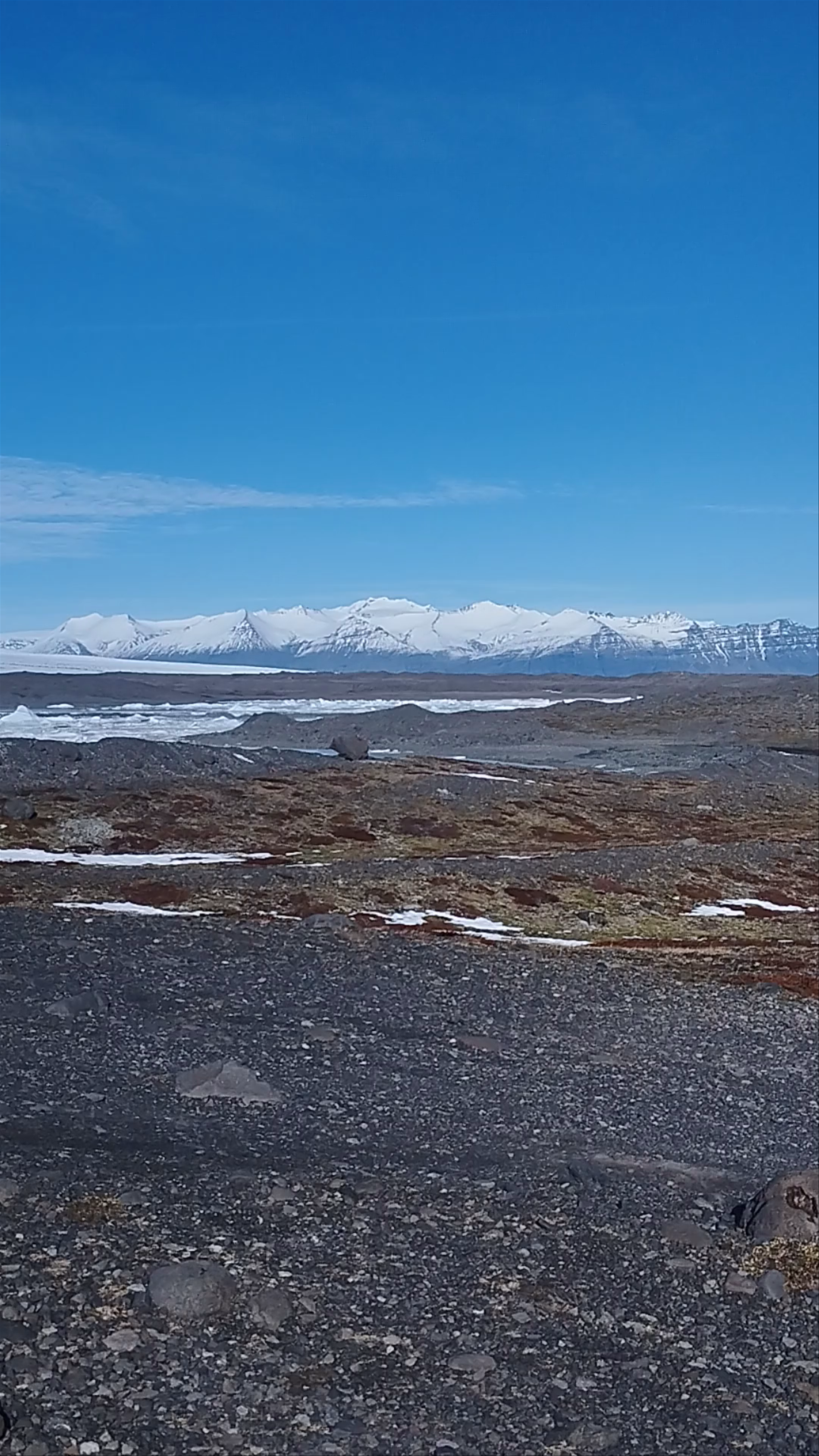 Viewpoint of Fjallsjökull