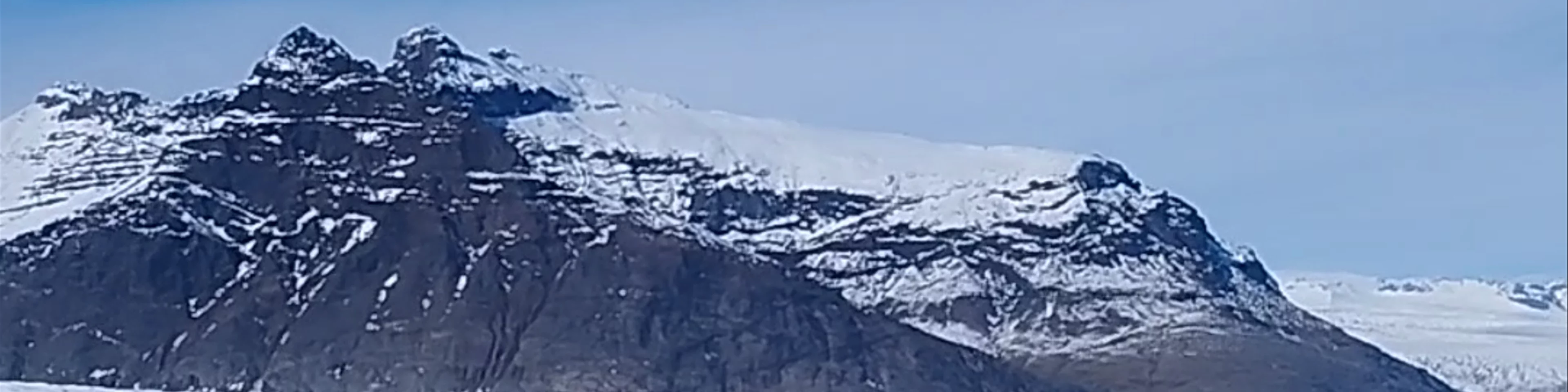 Viewpoint of Fjallsjökull
