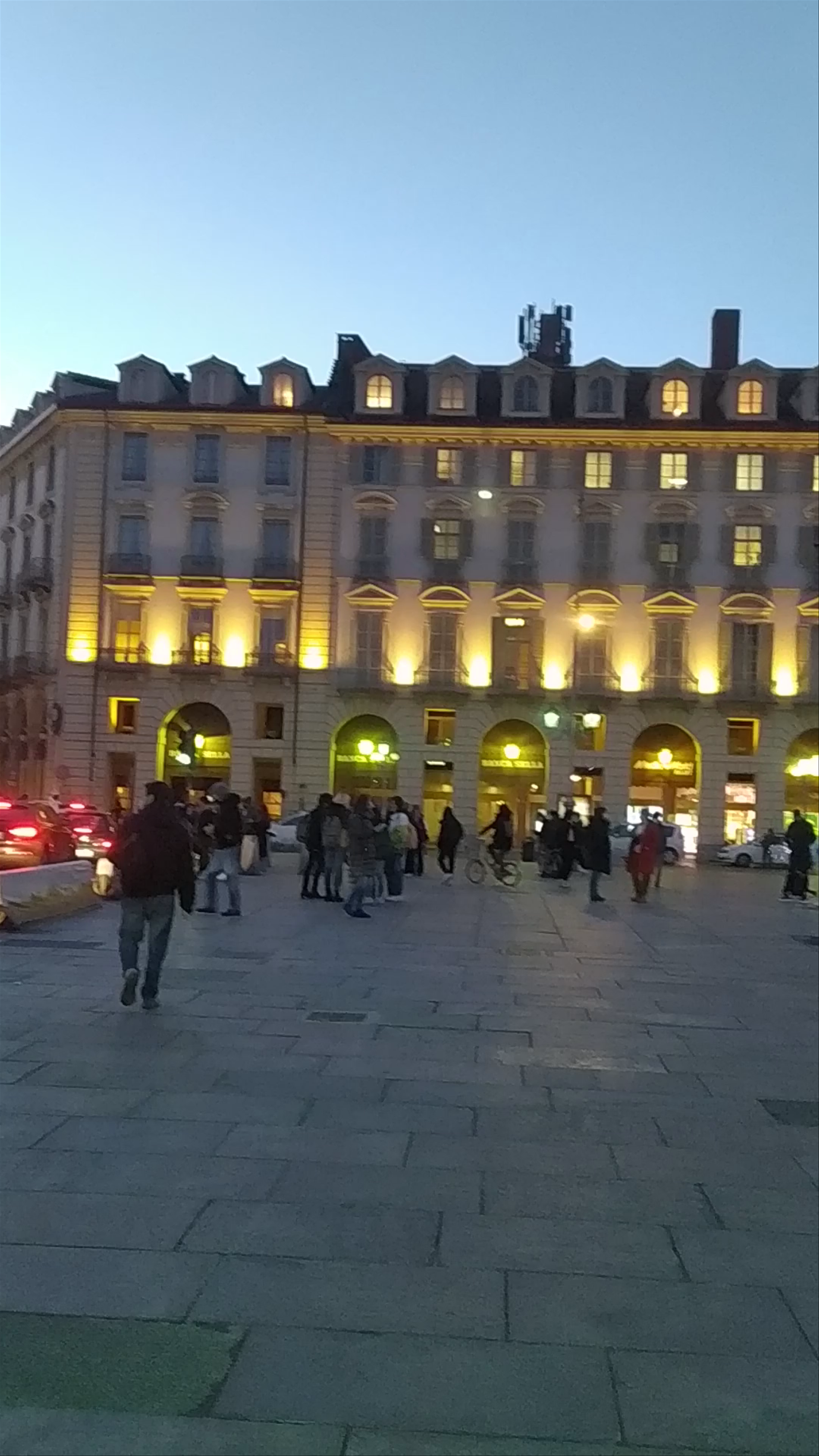 Evening Vibes at Piazza Castello, Turin