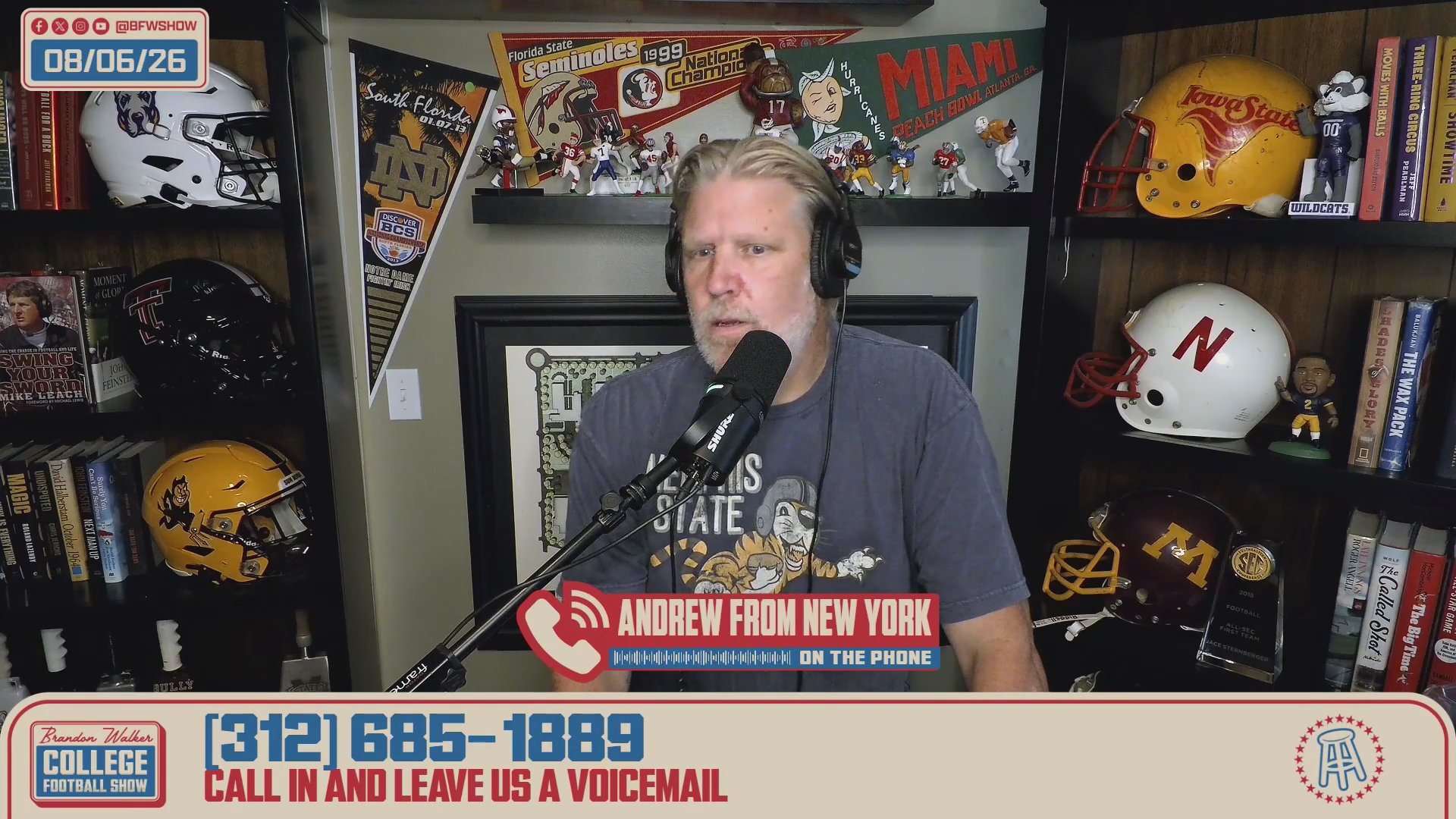 The Coaches Poll Is Out and Brandon Talks 1 on 1 With Pardon My Take's CFB Expert | The BFW Show 8.6.26