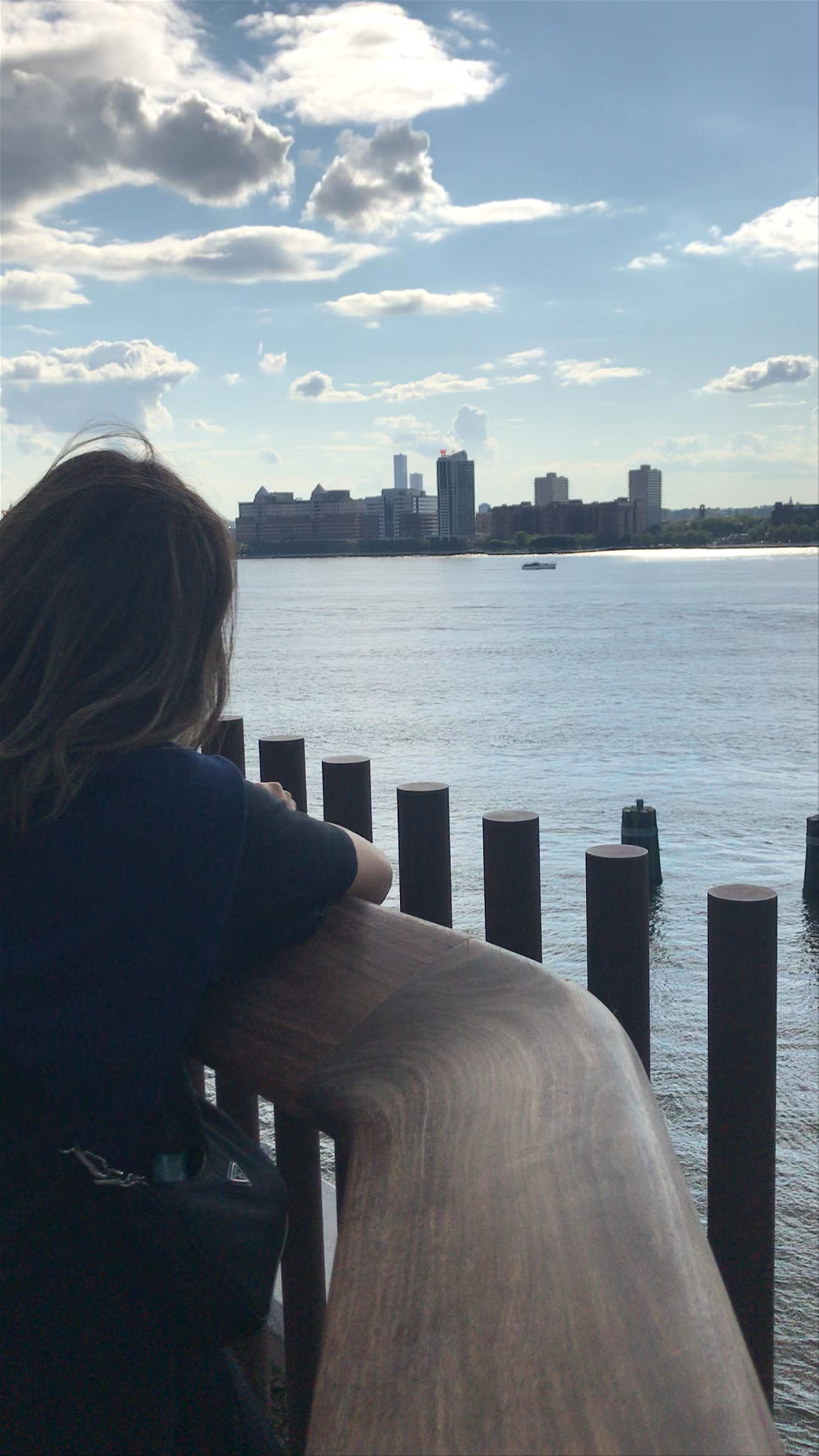 Serene Water Views from Little Island, New York