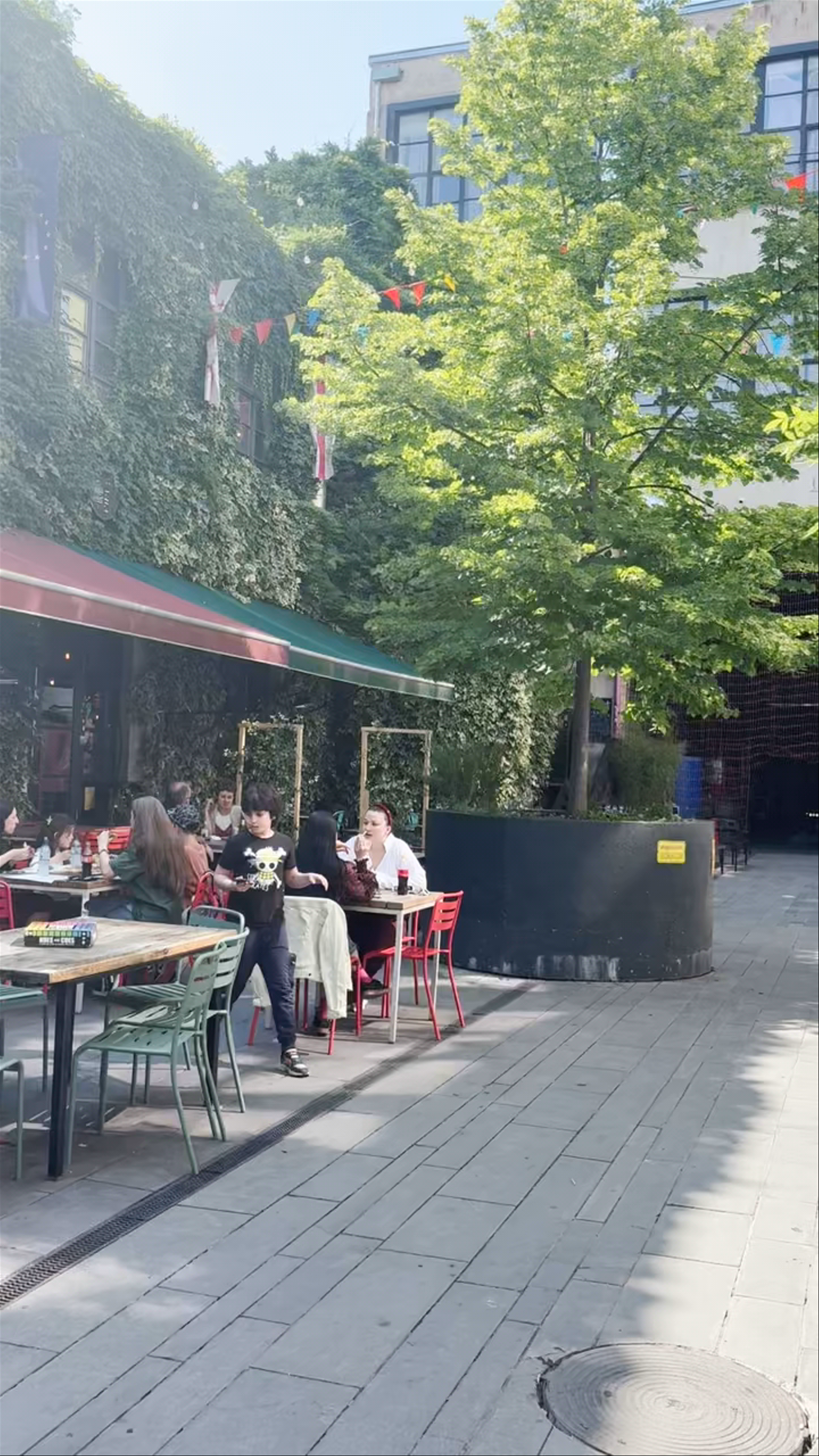 Sunny Afternoon at House of Camora Outdoor Café, Tbilisi