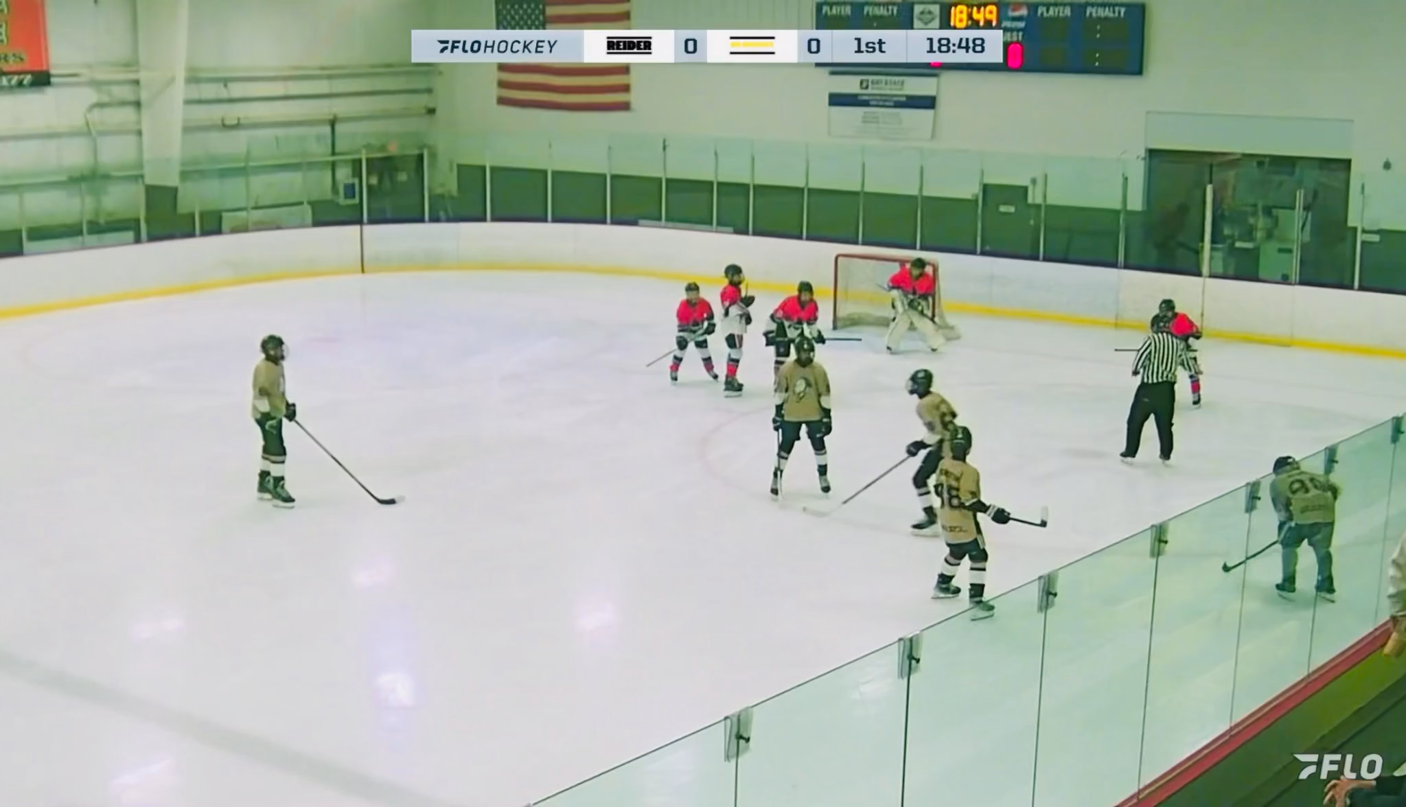 Dhruv Vijapurapu’s strong puck protection and heads up play | NH Knights
