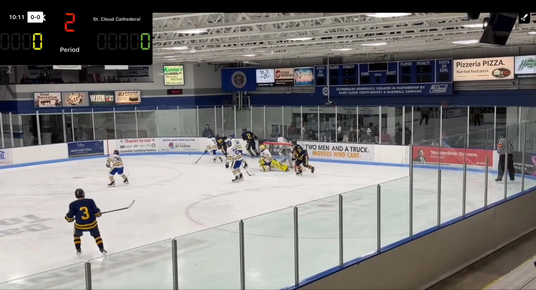 Sawyer Malkerson's Offensive Forecheck | Breck School Highlights