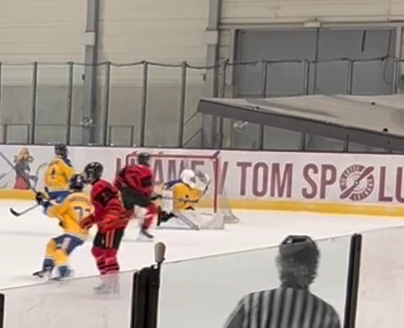 Deacon Gillespie's First International Goal in Prague vs Sweden