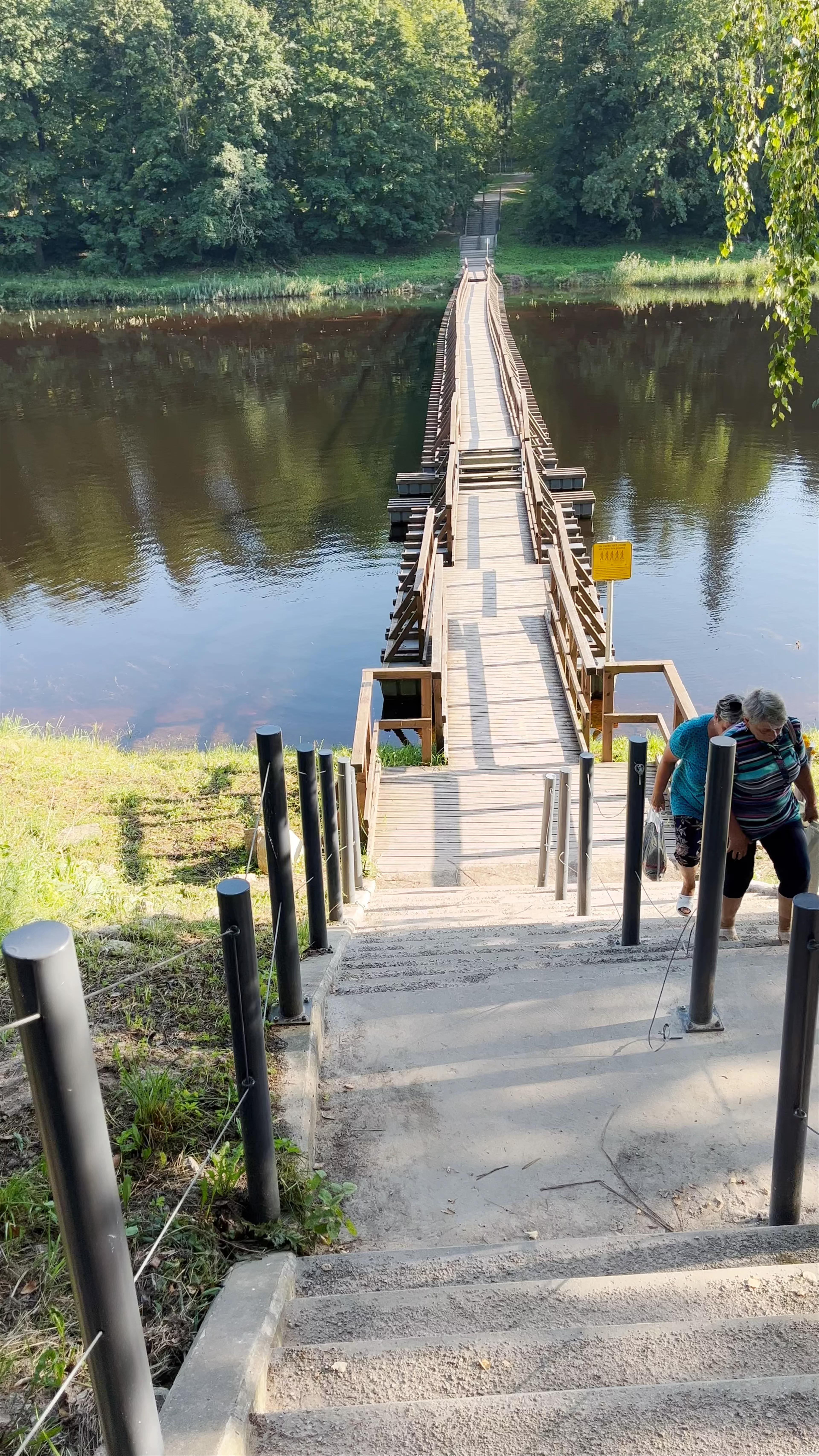 Floating Bridge, Krasta iela, Ogre