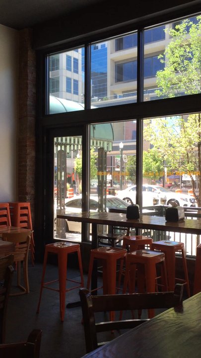 Waffle Me Up - Interior- in the same restaurant area as Boise Fry Co. Plenty of seating- great for groups! - Breakfast & Brunch Near Me - Boise, Idaho